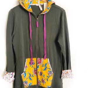 Matilda Jane Olive Zip Hoodie